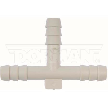 Motormite 1/4 X 1/4 X 1/4 In Hard Vacuum Tubing Te Vacuum Connecto, 47338 47338